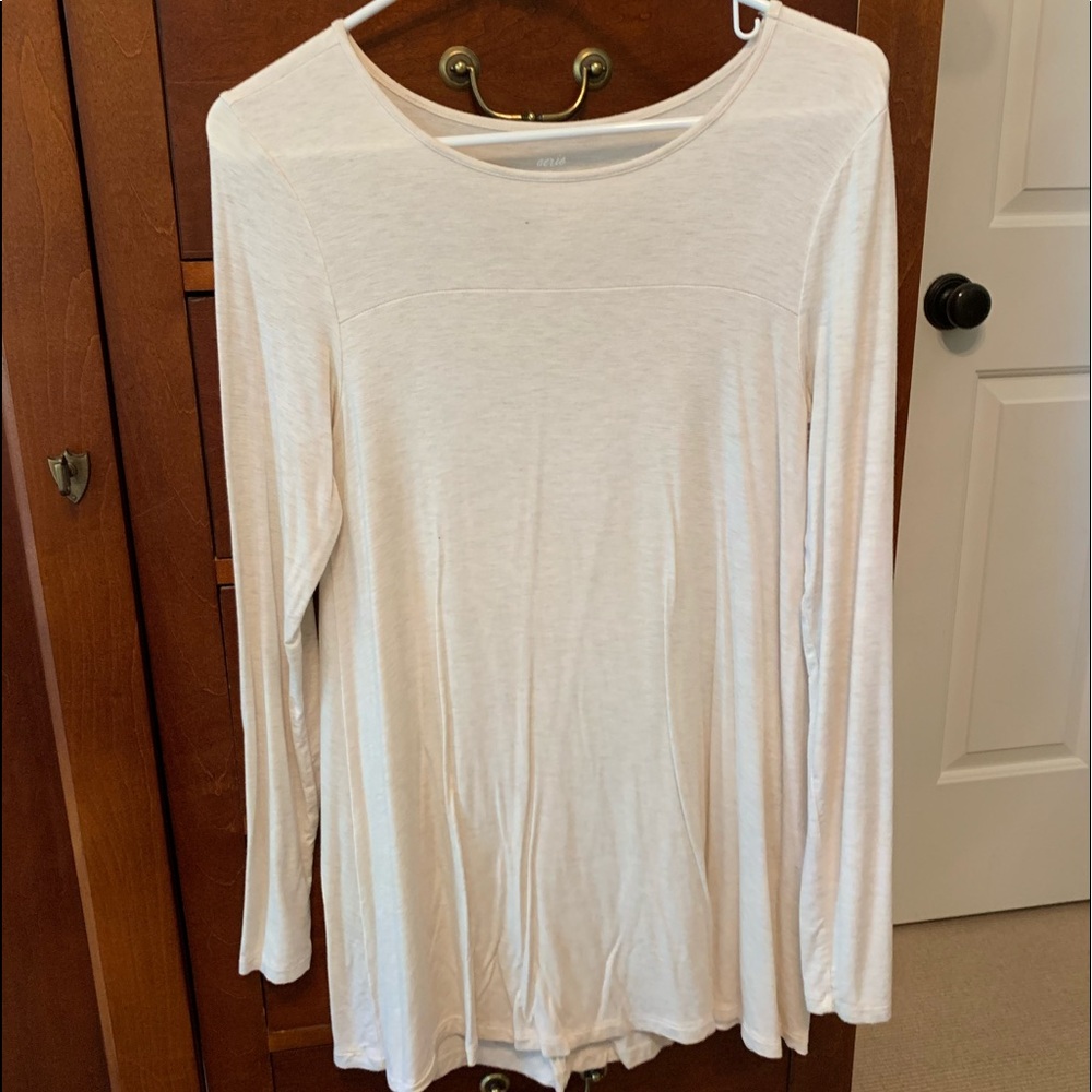 Aerie Longsleeve T-Shirt Dress
